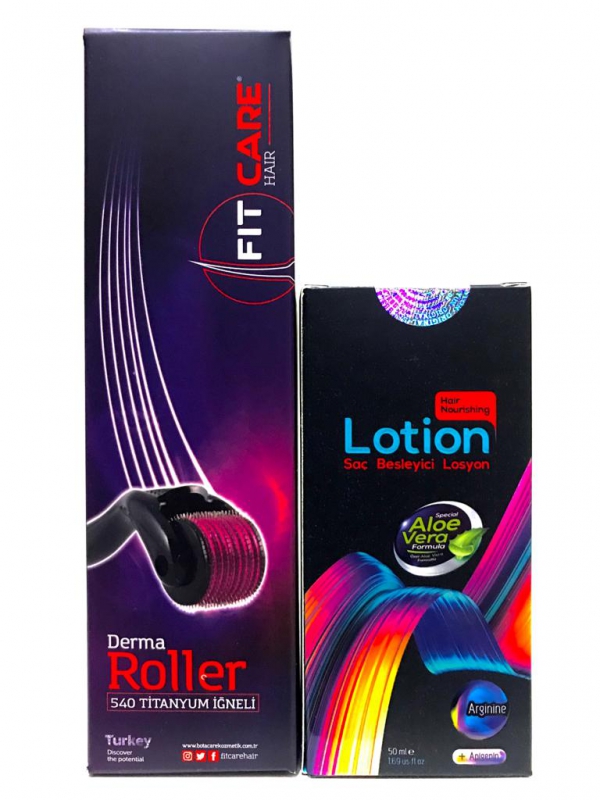 FitHair Losyon +  DERMAROLLER PAKETİ