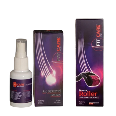 Fitcarehair  Losyon + Dermoller Tarak Paketi