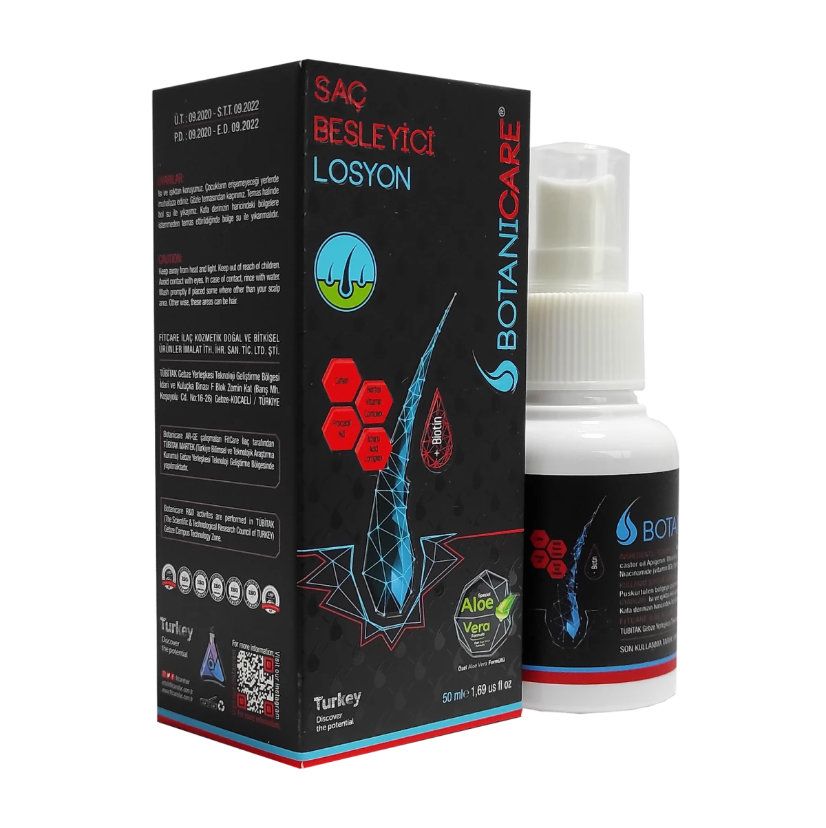 BOTANİCARE SAÇ BESLEYİCİ LOSYON