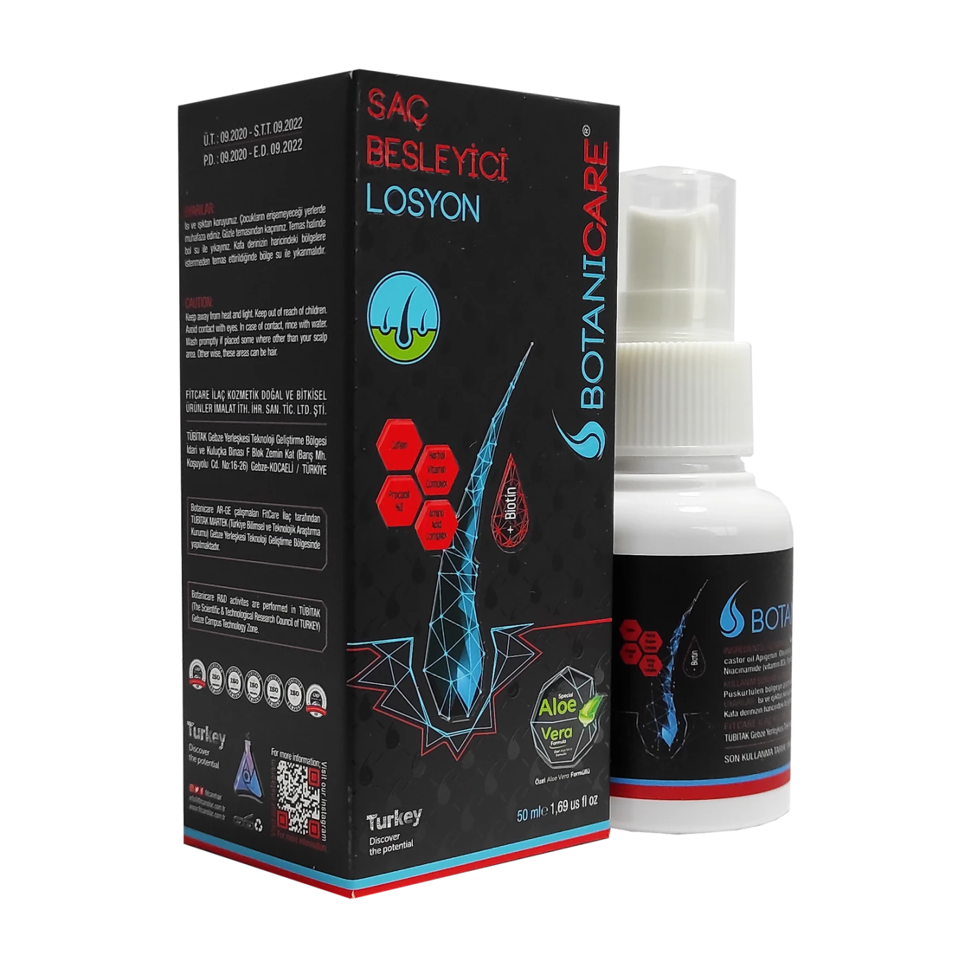 BOTANİCARE SAÇ BESLEYİCİ LOSYON 
